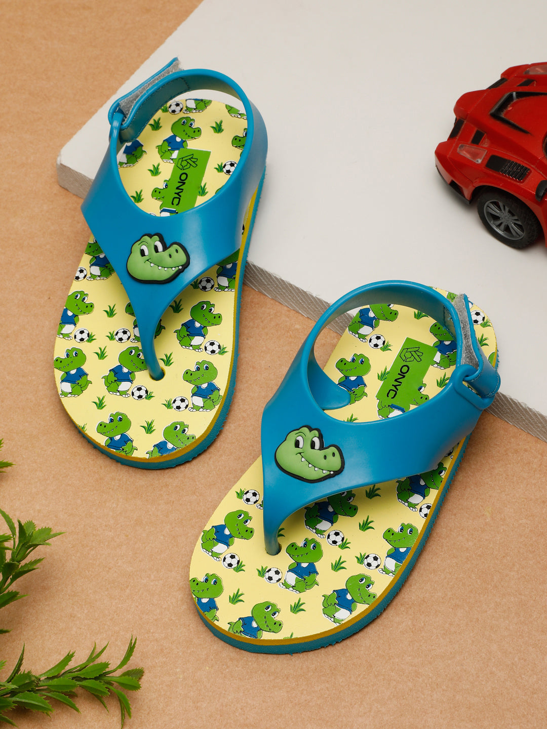 ONYC Premium Crocodile Jellies Flip-flops