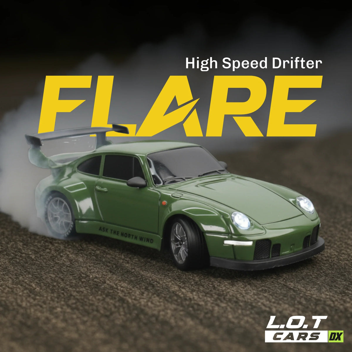 Flare - Semi-Hobby Grade RC Drift Car (Race and Burnout Variants)