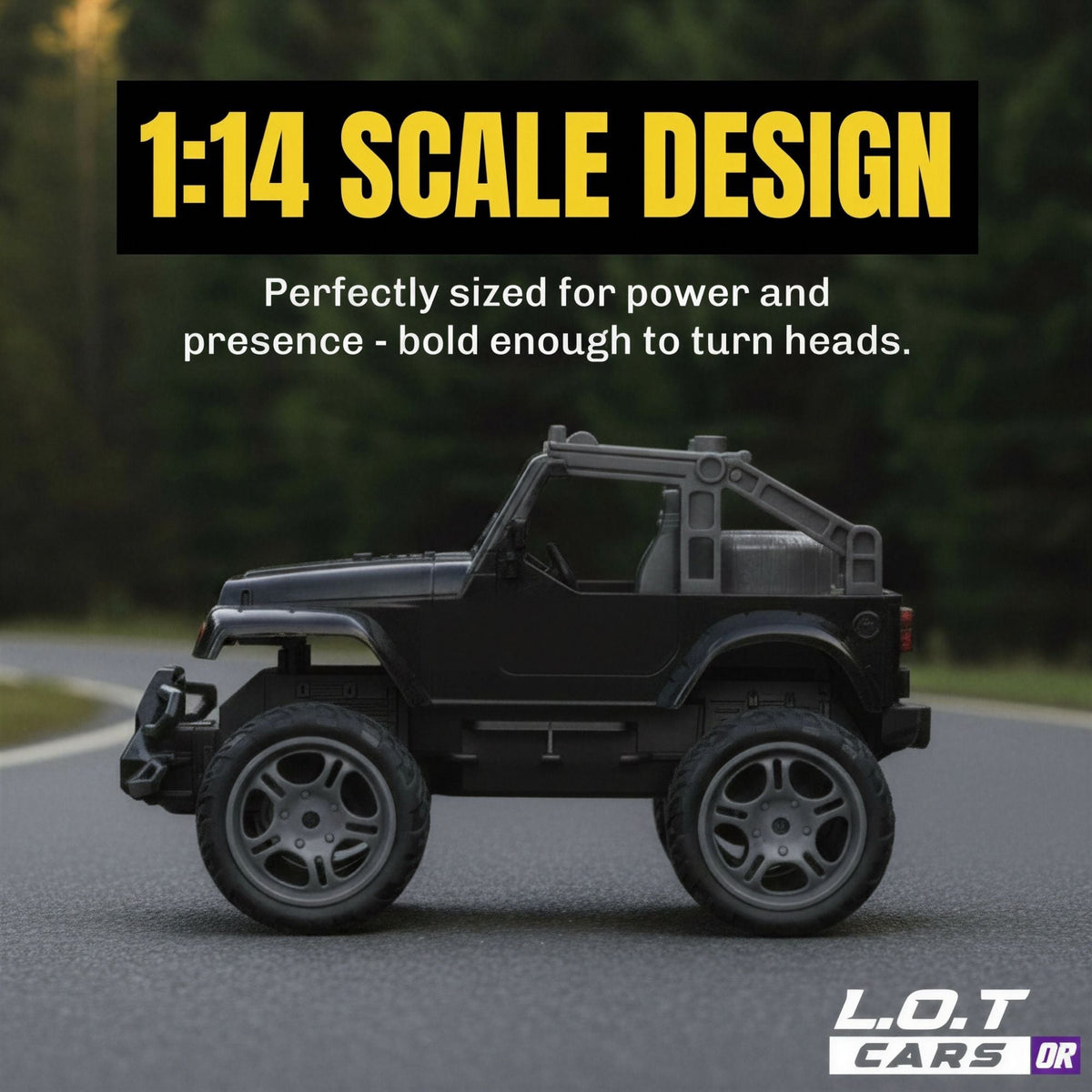 Knox - Semi-Hobby Grade Off Road Remote Control Jeep and RC Truck