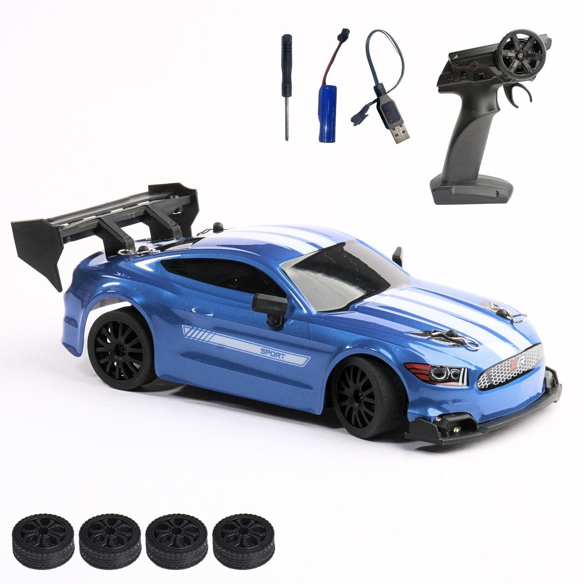 Ghost - Semi-Hobby Grade RC Drift Car with Lights