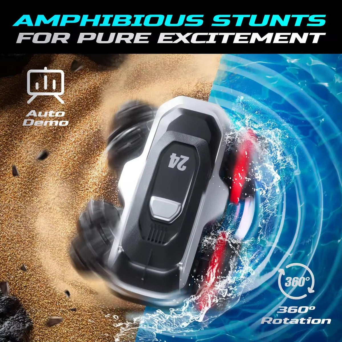 Amphibious RC Car