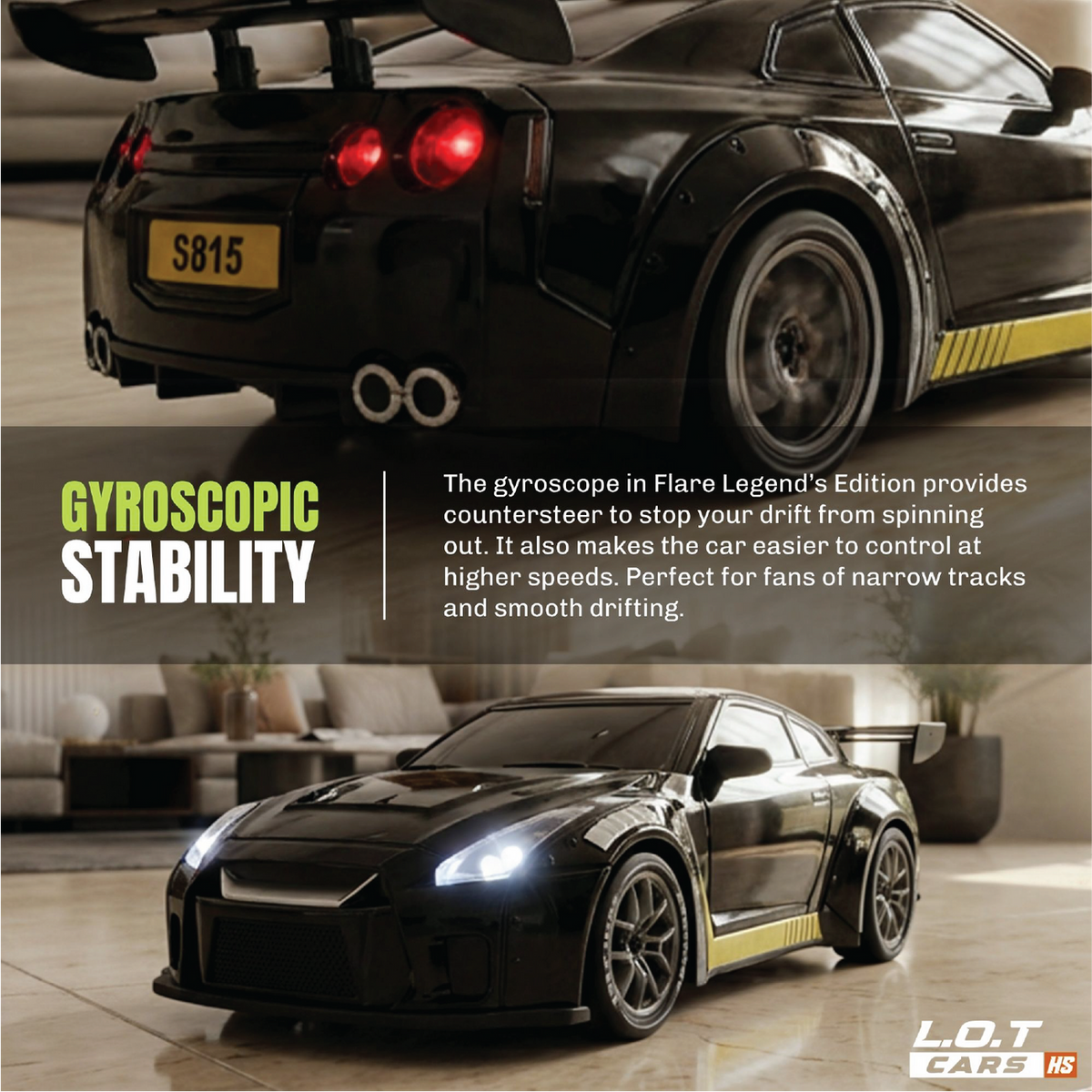 Flare - Legend's Edition - RC Drift Car with Gyroscope