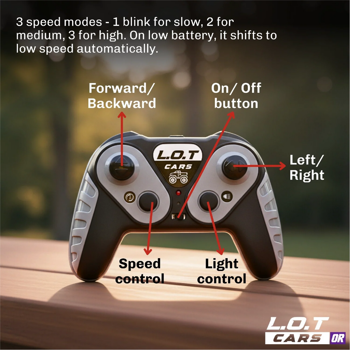 Knox - Semi-Hobby Grade Off Road Remote Control Jeep and RC Truck