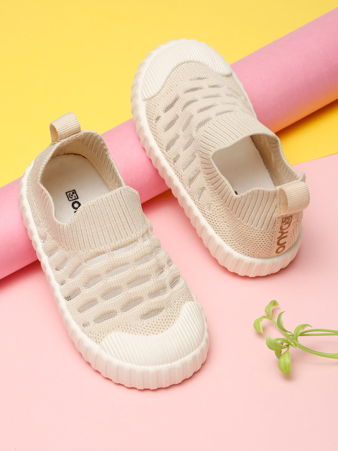 Cloudy Toddlers' First Step Shoes - Beige (Unisex)