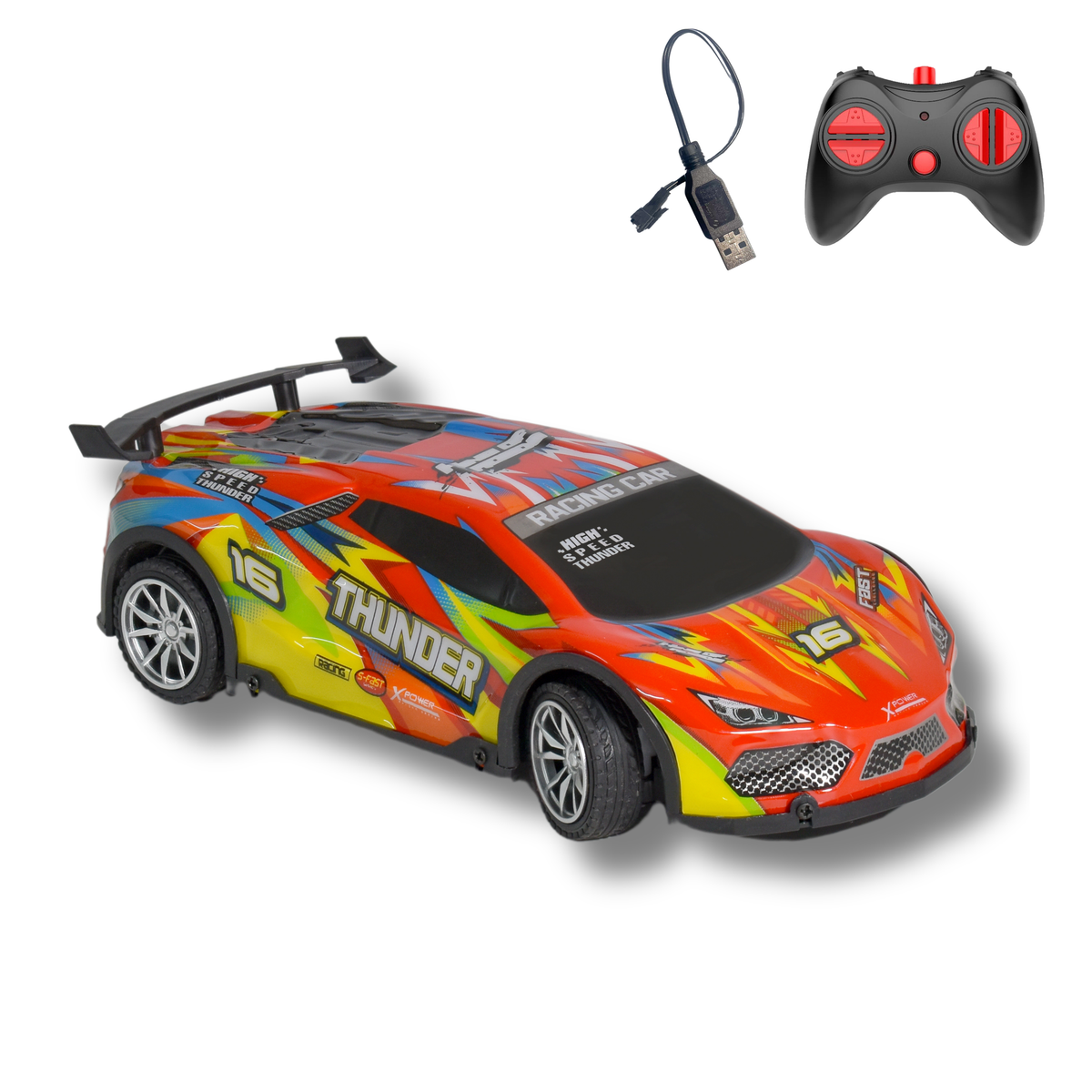 Thunder - Remote Control Race Car with Lights